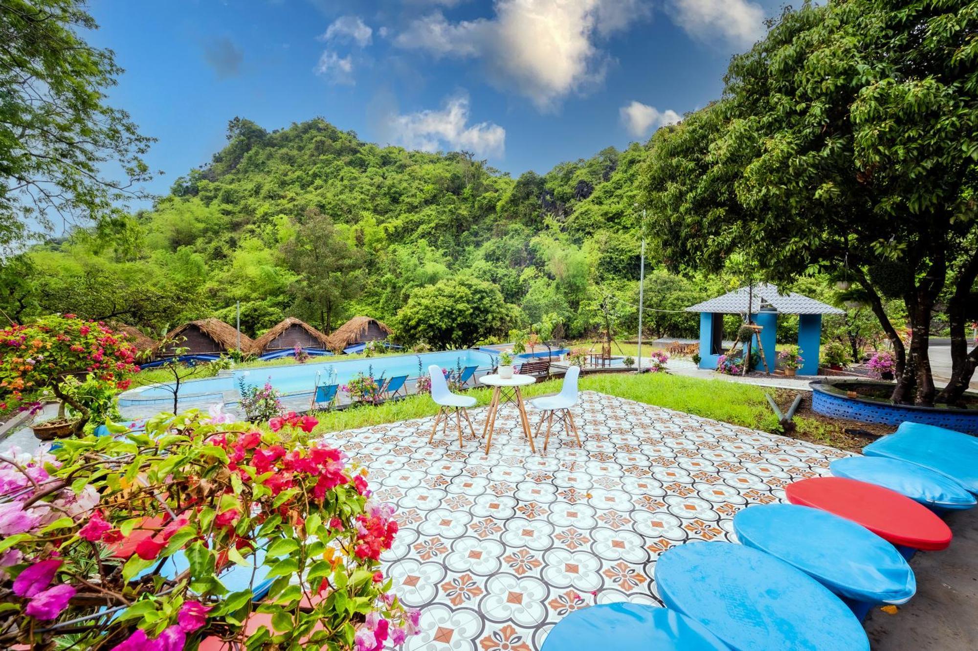 Catba Papillon Garden Bungalows & Resort Hien Hao Exteriör bild