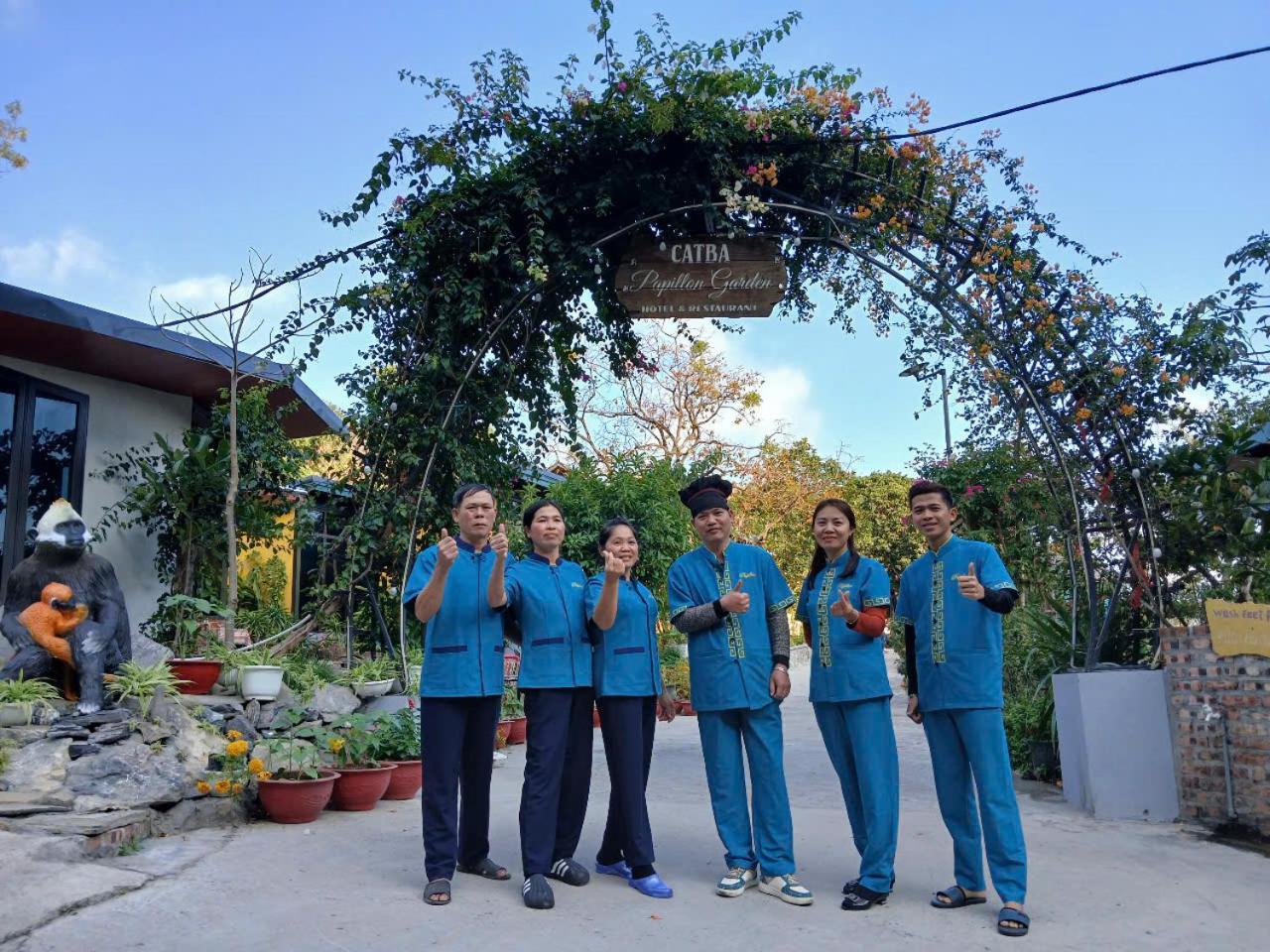 Catba Papillon Garden Bungalows & Resort Hien Hao Exteriör bild