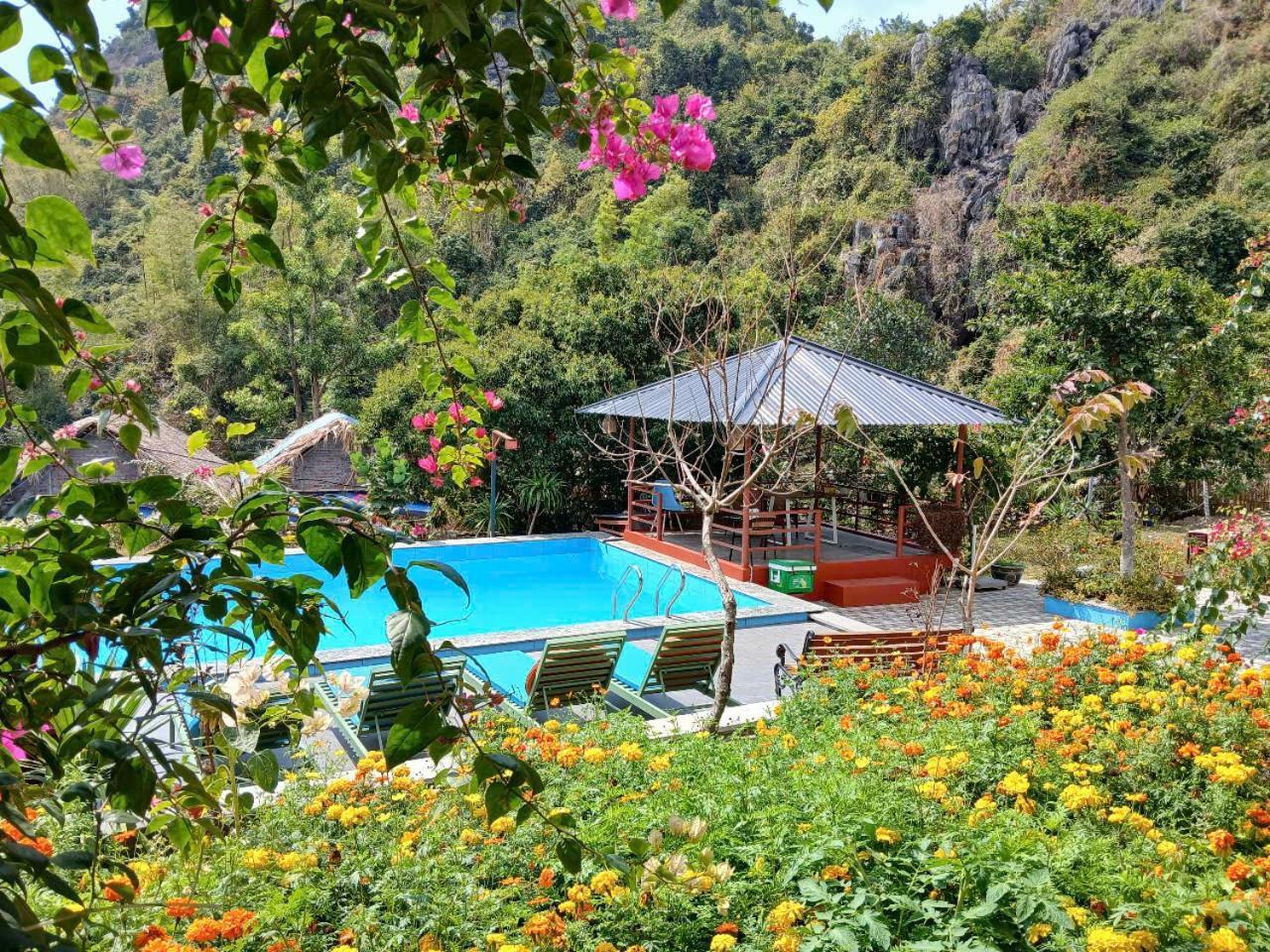 Catba Papillon Garden Bungalows & Resort Hien Hao Exteriör bild